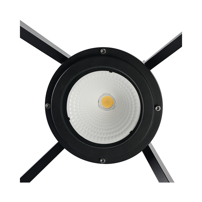 YMLED-6146 LED Lampa Dearadh Machnamhach Soilsiú Páirc Sráid an Ghairdín