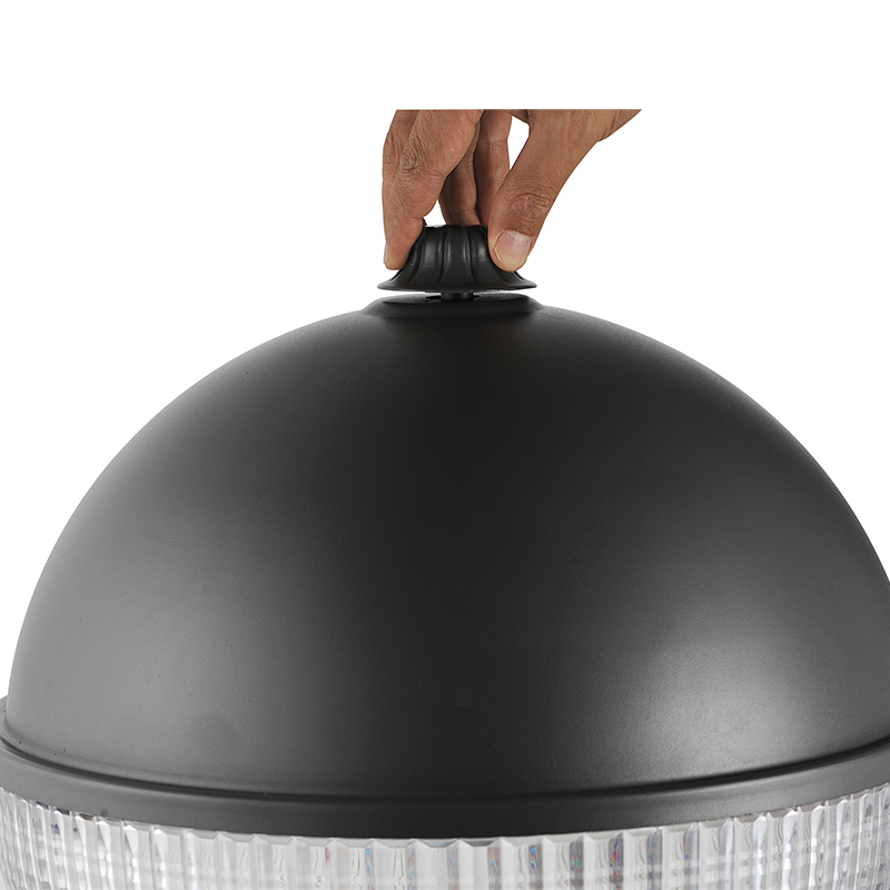 YMLED-6141 Monaróir tSín Ball-Shaped Uirbeach Lampa Gairdín LED Comhlacht Alúmanam Die-teilgthe
