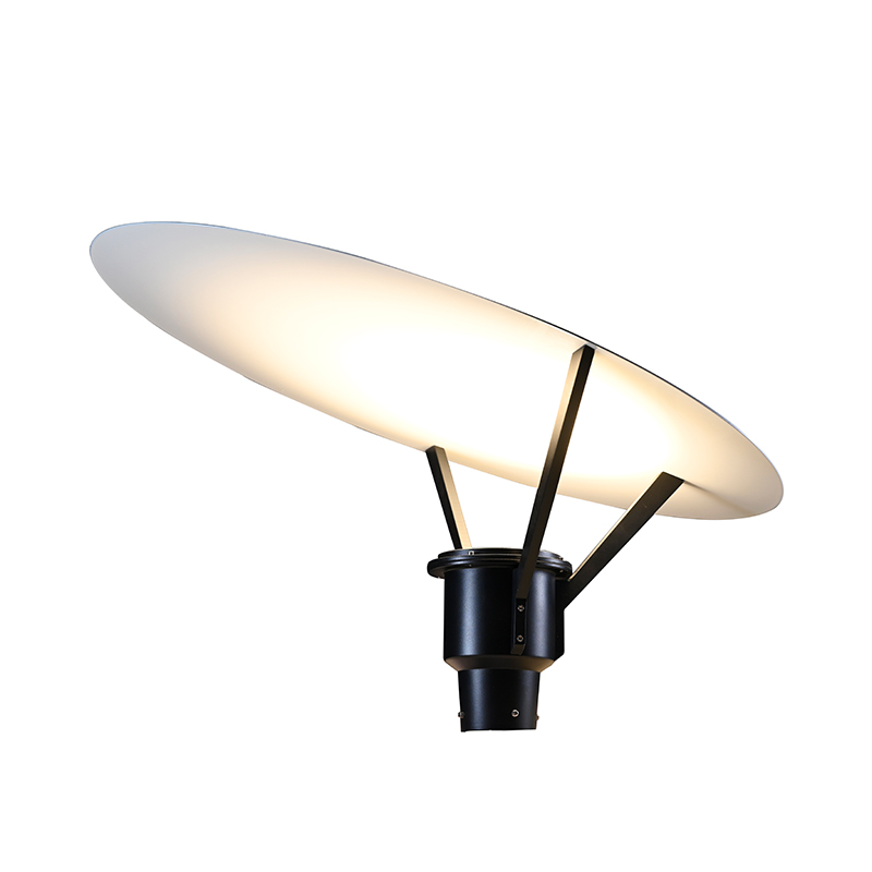YMLED-6146B Lasmuigh Alúmanam LED Garden Lampa Soilsiú Clós Bóthair