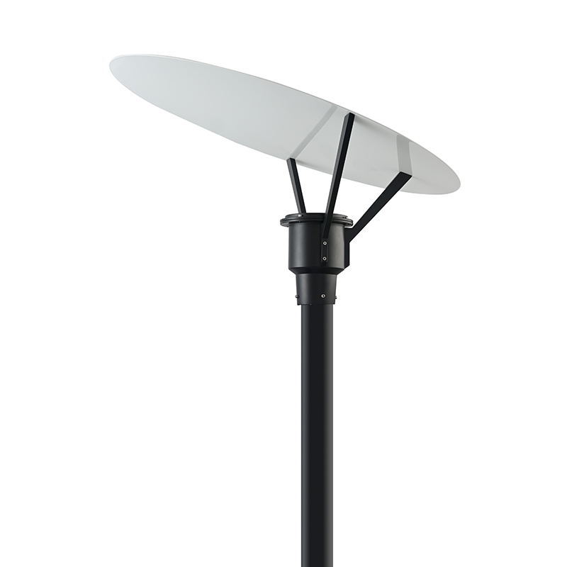 YMLED-6146B Lasmuigh Alúmanam LED Garden Lampa Soilsiú Clós Bóthair