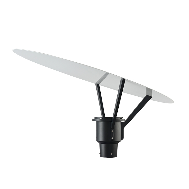 YMLED-6146B Lasmuigh Alúmanam LED Garden Lampa Soilsiú Clós Bóthair