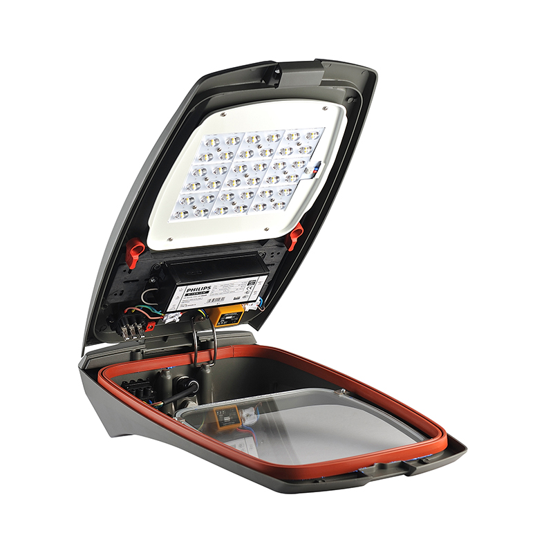 YMLED-6408M Alúmanam Coitianta Uiscedhíonach IP66 Lampa Bóthair LED Allamuigh