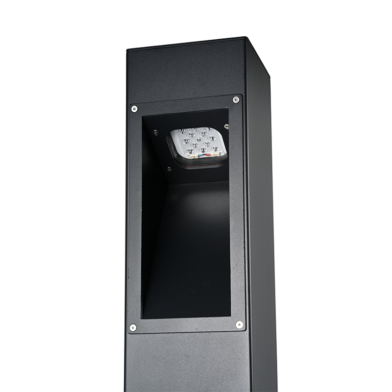 YMLED-6245 Nua Dronuilleogach LED Soilsiú Bollard Lasmuigh Lampa IP65