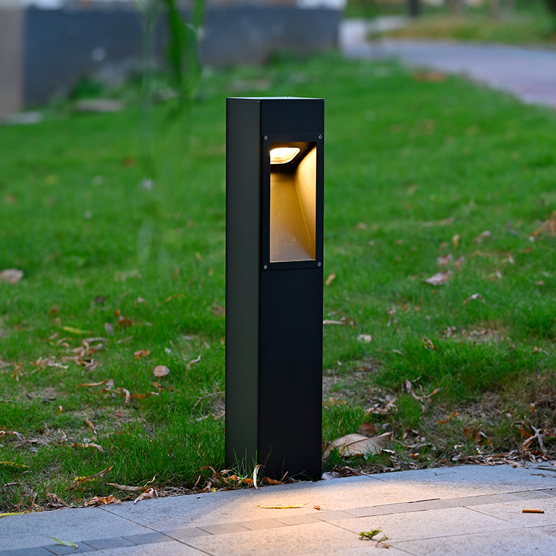 YMLED-6245 Nua Dronuilleogach LED Soilsiú Bollard Lasmuigh Lampa IP65